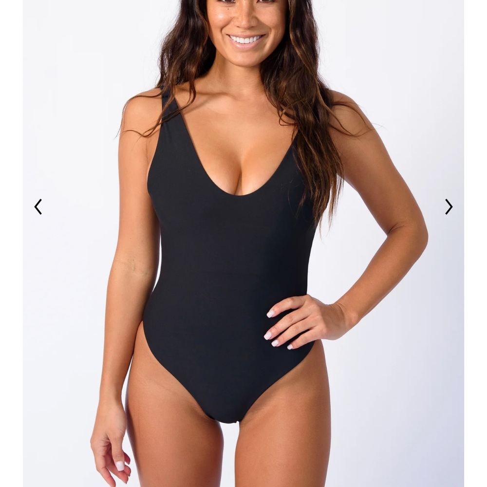 SKATIE Amanda One Piece Bathing Suit Black Size S Small NWT